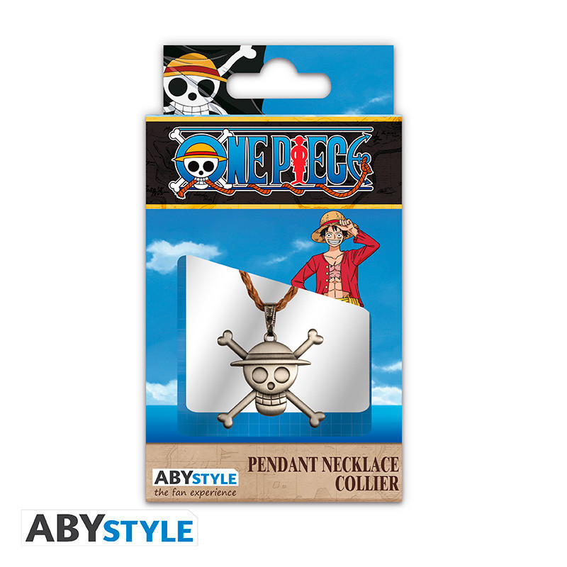 Collier One Piece pendentif 3D Skull - officiel ABYstyle
