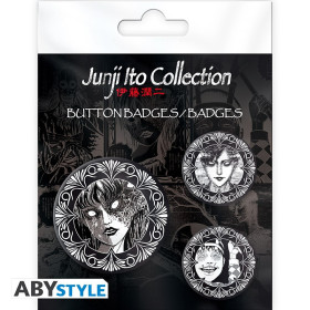 Junji Ito - Set de 3 badges