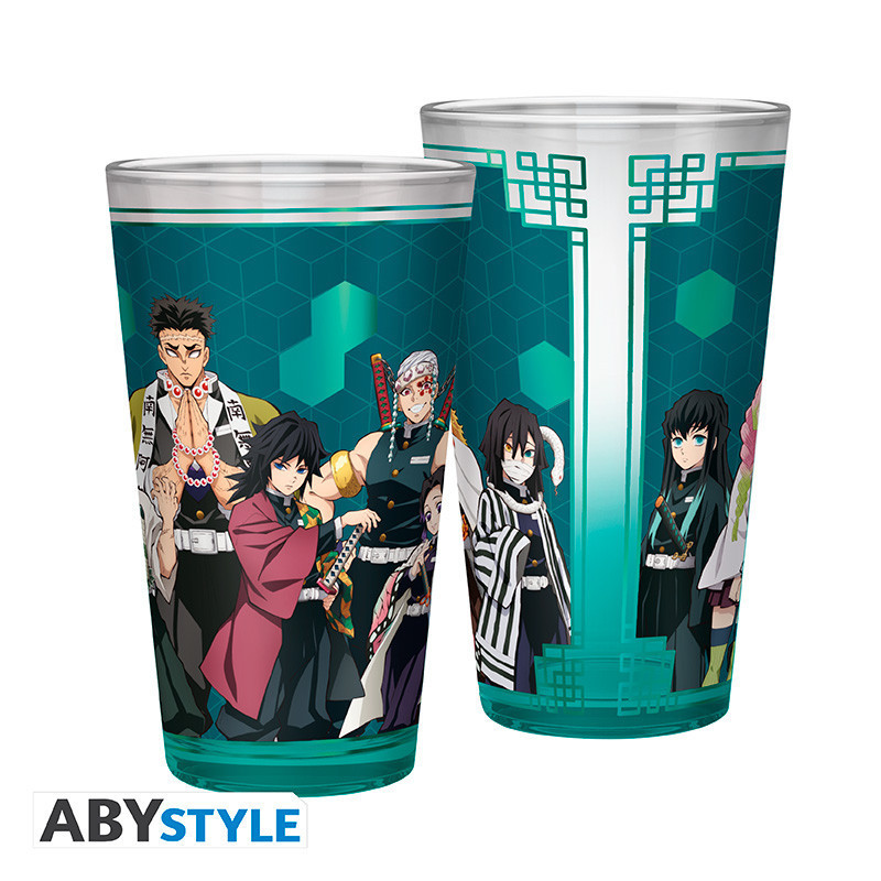 Verre XXL Demon Slayer 400 ml Piliers – officiel ABYstyle