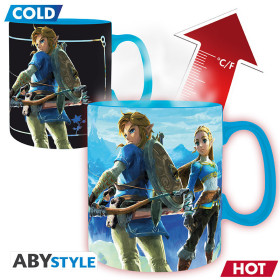 The Legend of Zelda - Mug 460 ml themo-réactif Breath of the Wild