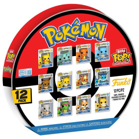 Pokémon - Bitty Pop! - Pack de 12 Pokémon