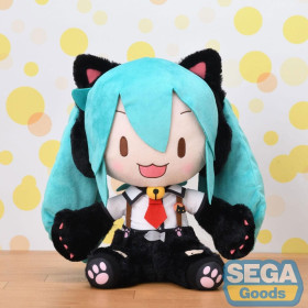 Vocaloid - Peluche Fuwa Petit Hatsune Miku Kitty Cat LL 30 cm