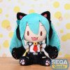 Vocaloid - Peluche Fuwa Petit Hatsune Miku Kitty Cat LL 30 cm