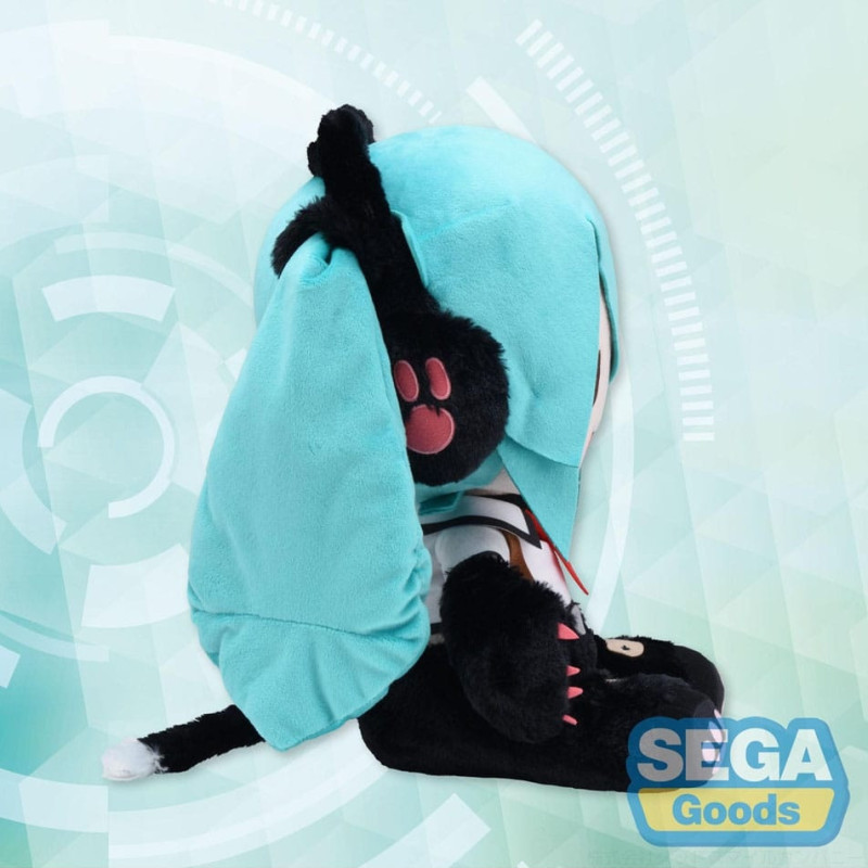 Peluche Hatsune Miku Kitty Cat 30 cm – Sega Fuwa Petit officielle