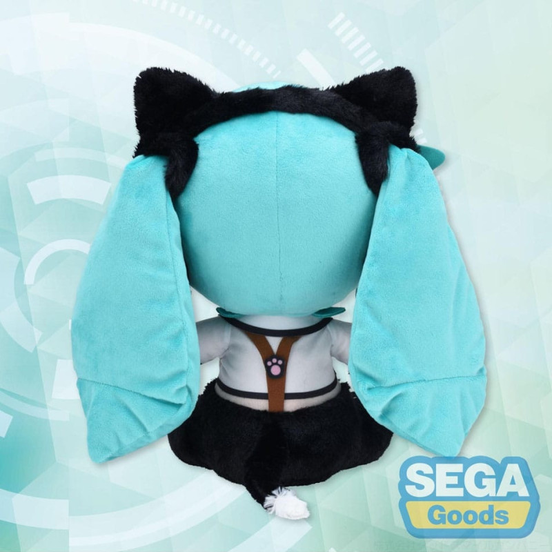 Peluche Hatsune Miku Kitty Cat 30 cm – Sega Fuwa Petit officielle