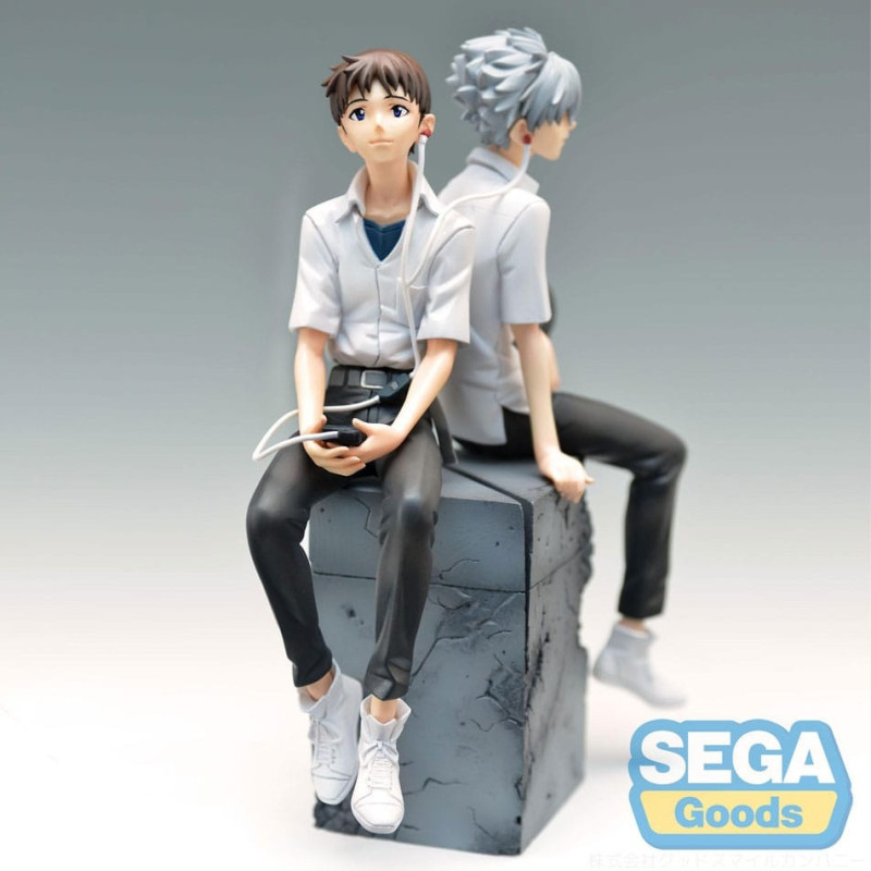 Figurines Kaworu & Shinji 17 cm – Collection Lumista Evangelion