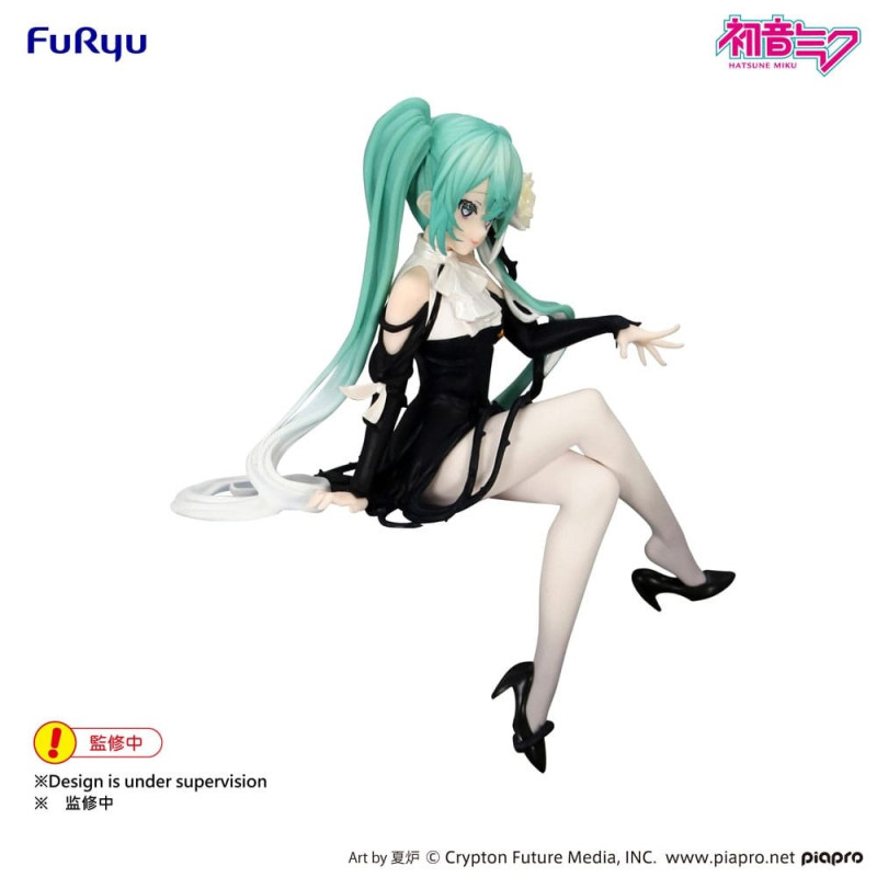 Figurine Hatsune Miku 14 cm – Flower Fairy White Rose Noodle Stopper