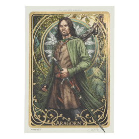 Lord of the Rings - Art Print Aragorn Art Card 14 x 21 cm Limited Edition
