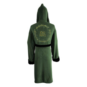 Lord of the Rings - Peignoir de bain polaire Elven Green & Gold