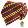 Harry Potter - cravate + pins Gryffindor