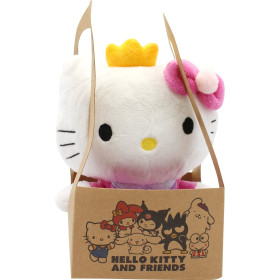 Sanrio - Peluche Hello Kitty Princesse 14 cm
