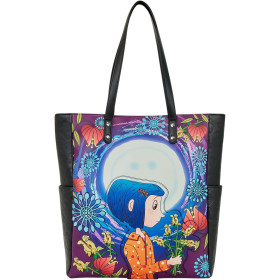 Coraline - Grand sac tote bag phosphorescent