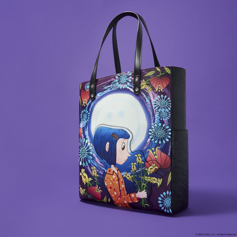 Sac Tote Coraline Garden Glow – Loungefly Officiel