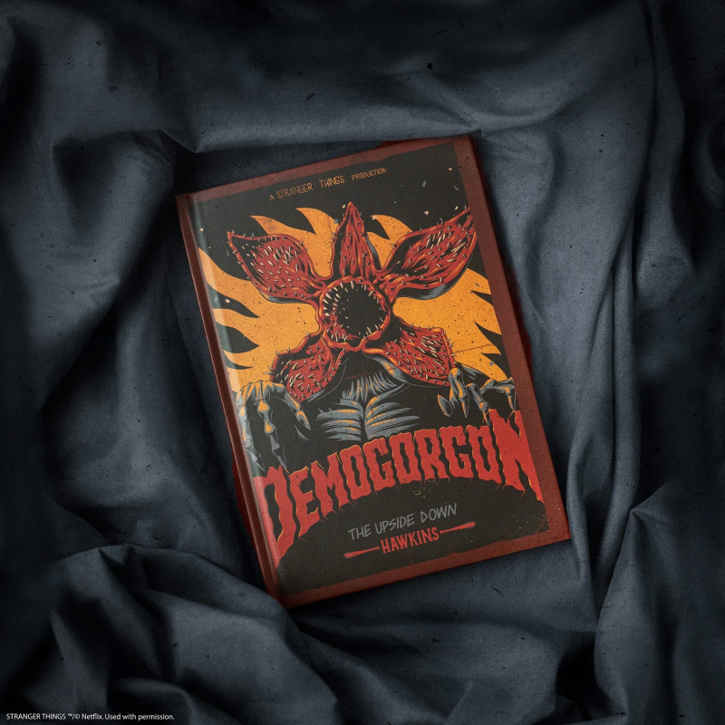 Carnet Demogorgon Stranger Things – Officiel CineReplicas