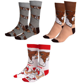 Gremlins - Pack de 3 paires de chaussettes 36/43