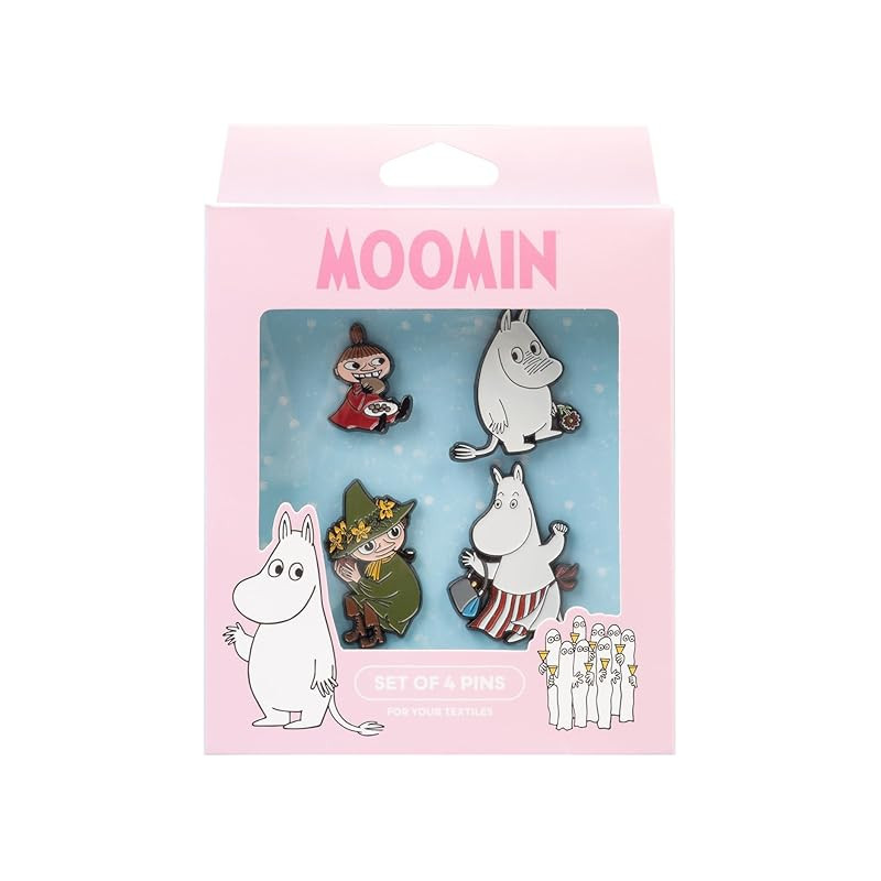 Moomin - Set de 4 pins