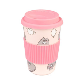 Pusheen - Tasse en céramique avec couvercle