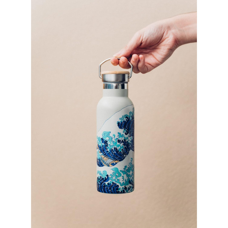 Hokusai - Bouteille isotherme 500 ml La Grande Vague de Kanagawa