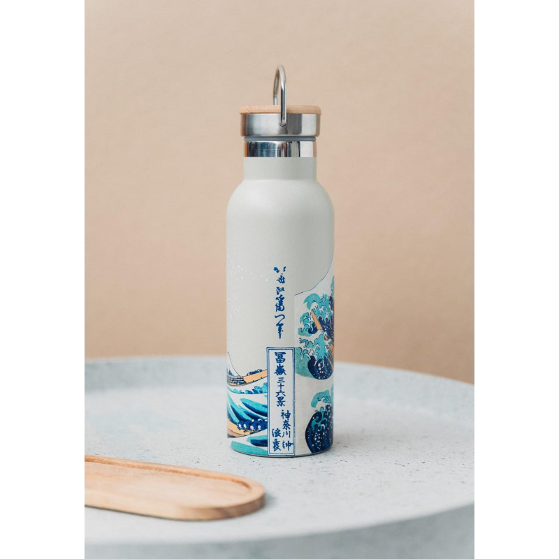 Hokusai - Bouteille isotherme 500 ml La Grande Vague de Kanagawa