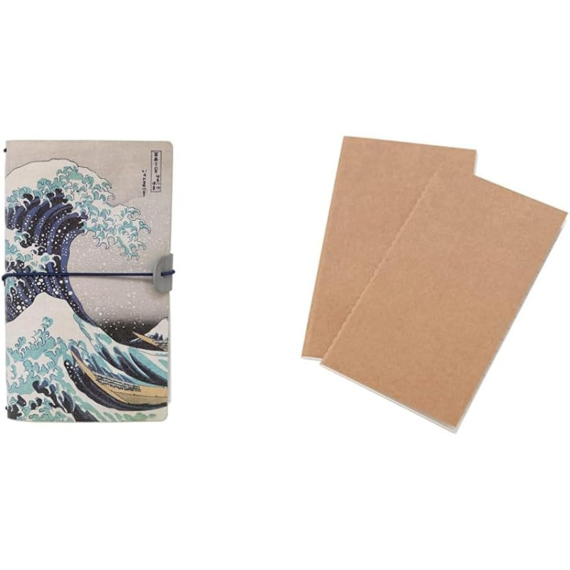 Carnet de voyage La Grande Vague de Kanagawa – Hokusai
