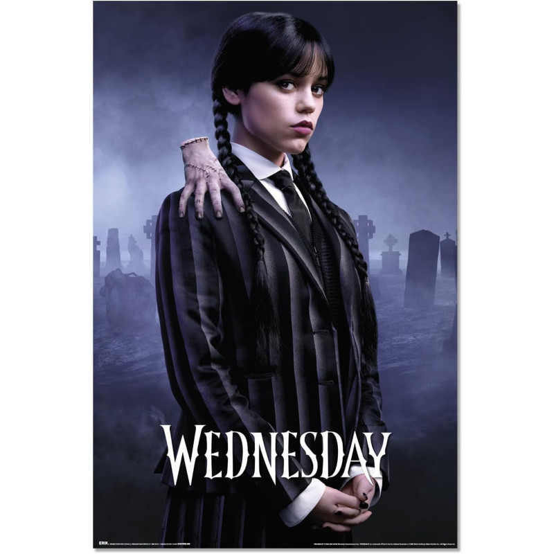 Wednesday - grand poster Saison 2 (61 x 91,5 cm)