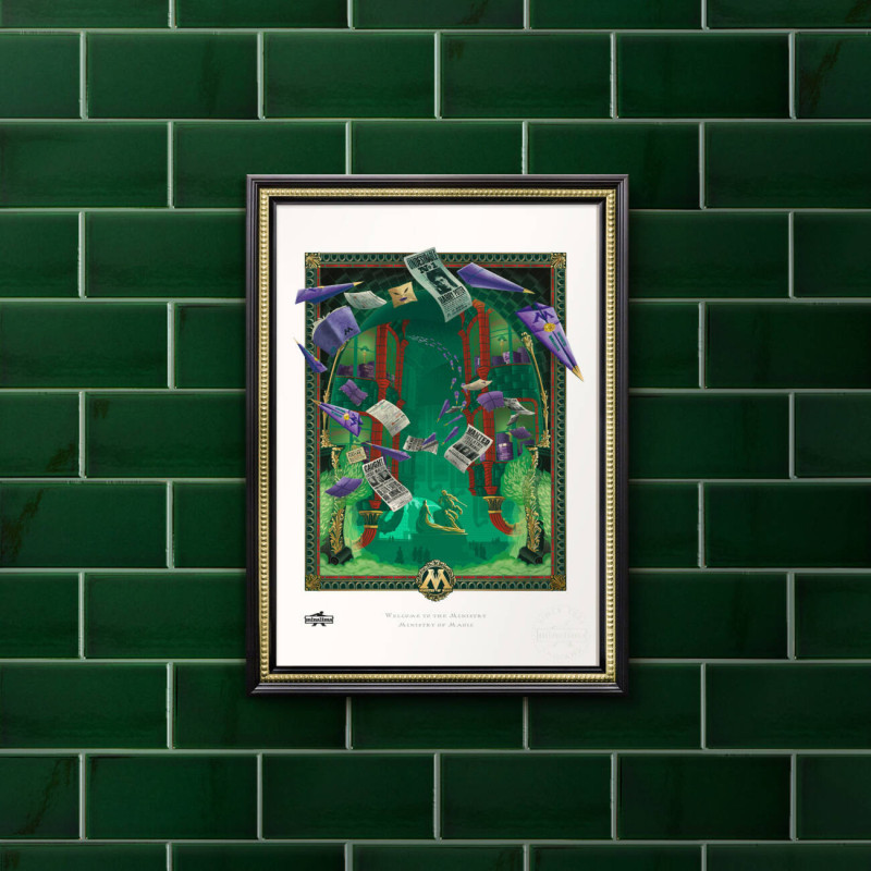 Harry Potter - Minalima - Art Print Welcome to the Ministry of Magic