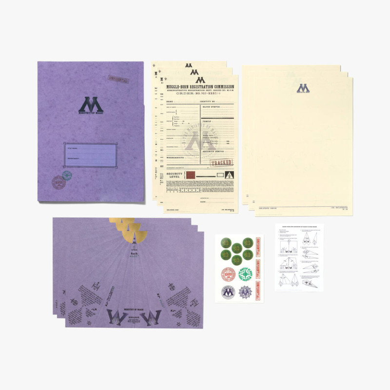 Set de papeterie Ministère de la Magie – MinaLima Harry Potter