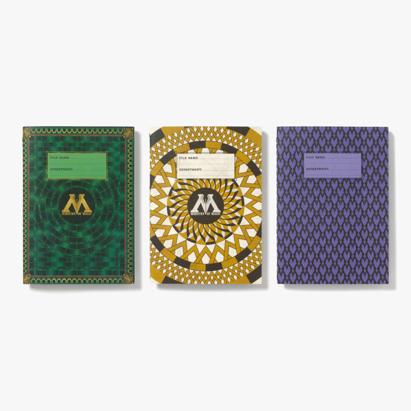 Harry Potter Set de carnets Ministère de la Magie – MinaLima