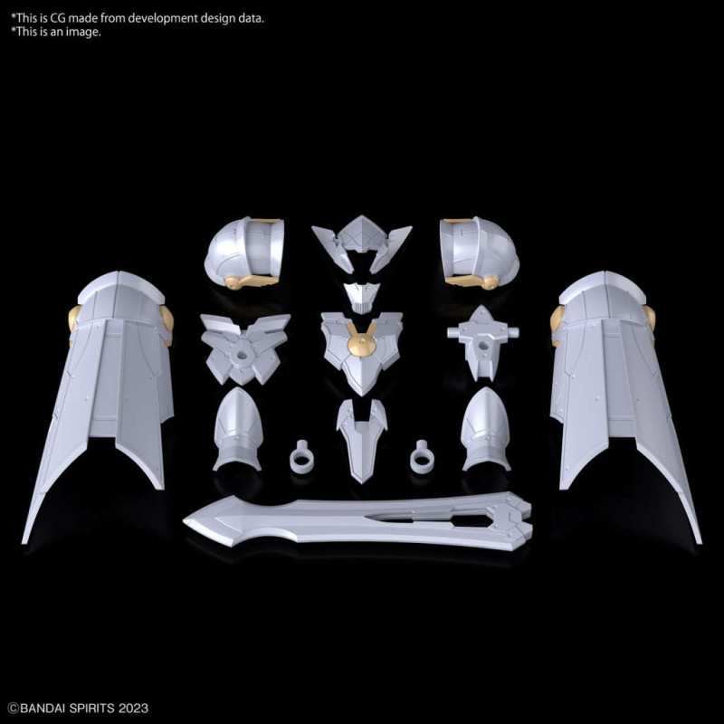 Model kit Bandai – 30MF Class Up Armor Liber Paladin