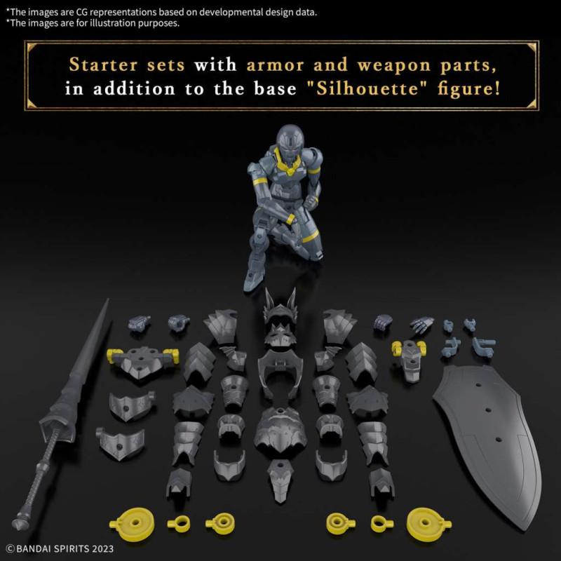 Model kit Bandai – 30MF Rosan Lancer