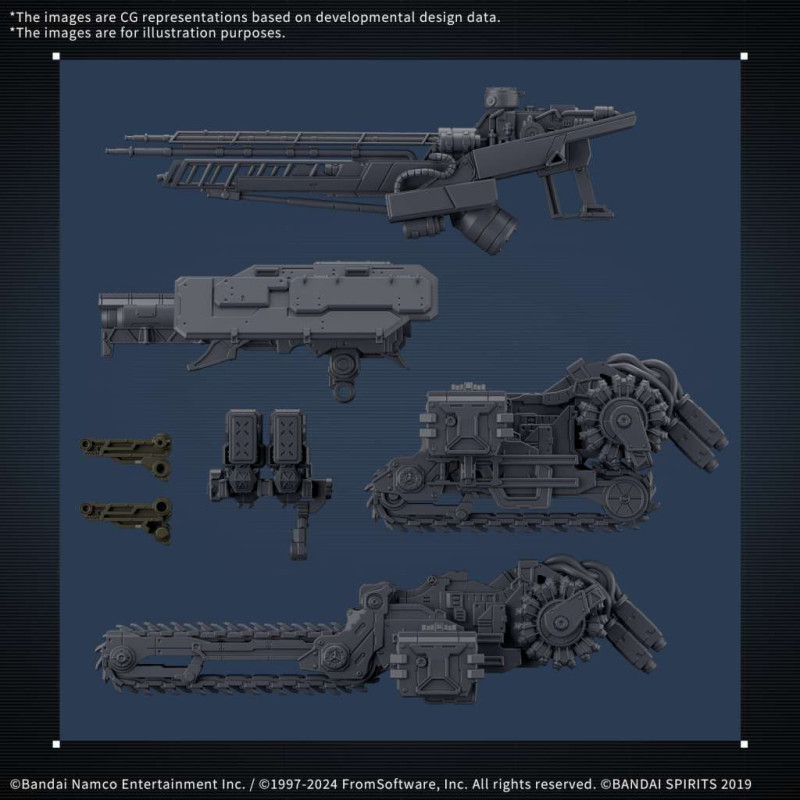 Model kit Bandai – 30 MM Armored Core RAD-CC-3000 Wrecker Milk Tooth