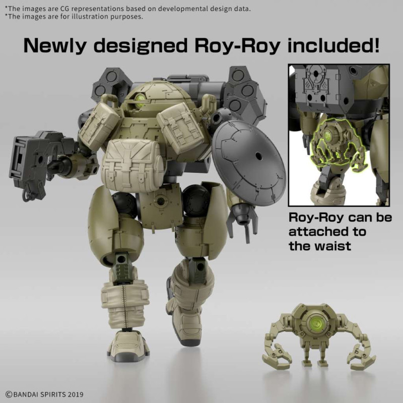 Model kit Bandai – 30MM bEXM-6 Roundnova I