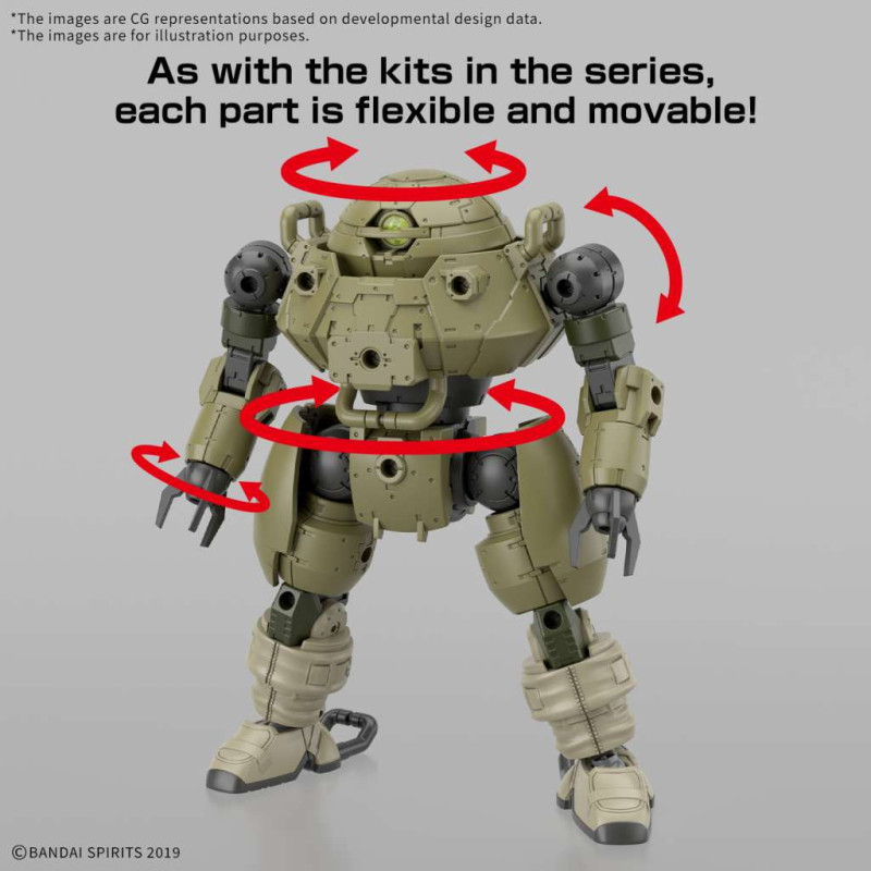 Model kit Bandai – 30MM bEXM-6 Roundnova I