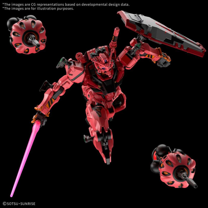Model kit Bandai Gunpla – HG 1/144 Red Gundam GQuuuuuuX