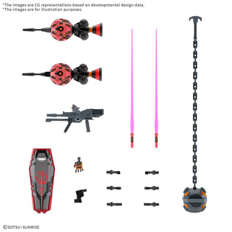 Model kit Bandai Gunpla – HG 1/144 Red Gundam GQuuuuuuX