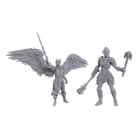 Dungeons & Dragons: Baldur's Gate 3 - Figurines miniatures à peindre Dame Aylin & Minthara