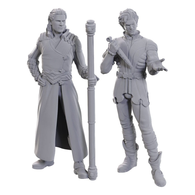 Dungeons & Dragons: Baldur's Gate 3 - Figurines miniatures à peindre Gale & Astarion