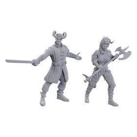 Dungeons & Dragons: Baldur's Gate 3 - Figurines miniatures à peindre Wyll & Karlach
