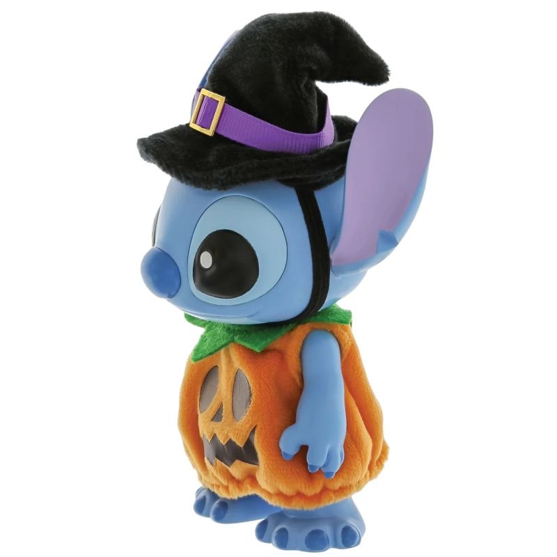 Disney : Lilo & Stitch - Grand Jester - Figurine Halloween Stitch : Citrouille