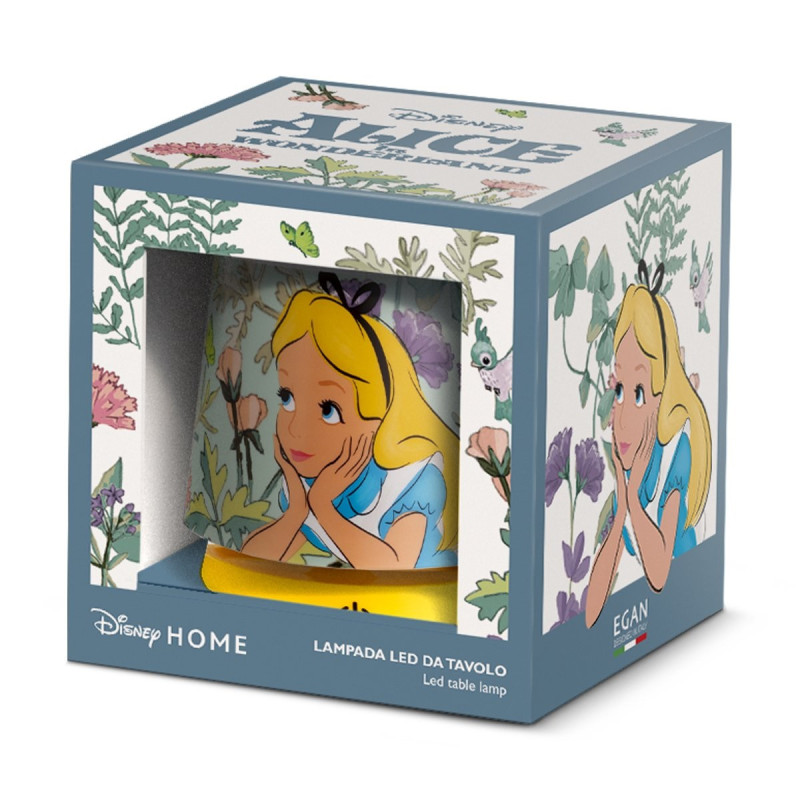 Disney : Alice au Pays des Merveilles - Lampe de Bureau LED Rechargeable Alice