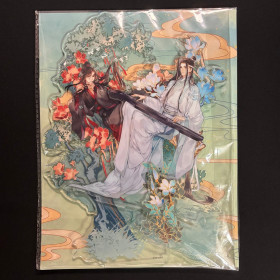 Grandmaster of Demonic Cultivation - Figurine acrylique Wei Wuxian & Lan Wangji Lin Lu Wen Ge Ver. 26 cm