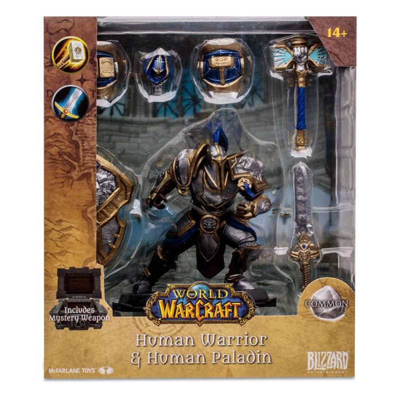 Figurine Paladin Human 1:12 – World of Warcraft McFarlane