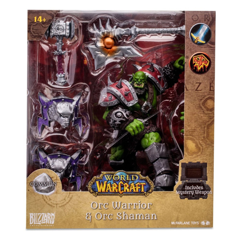 Figurine Orc Warrior/Shaman 1:12 – World of Warcraft McFarlane