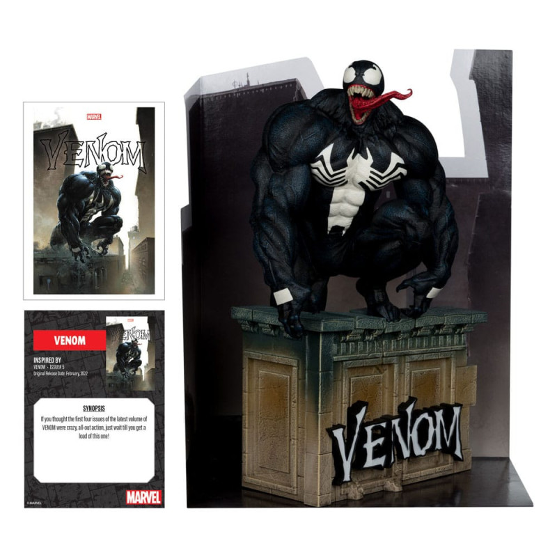 Figurine Venom 1:6 avec Comic – Marvel Collection McFarlane