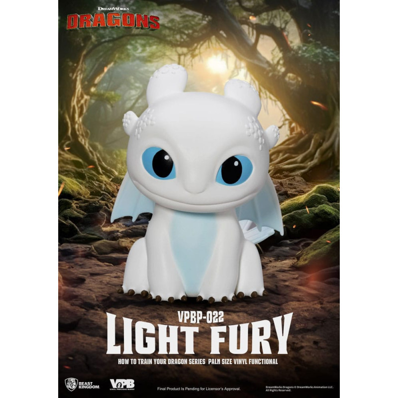 How to train your Dragon - Tirelire Light Fury 12 cm