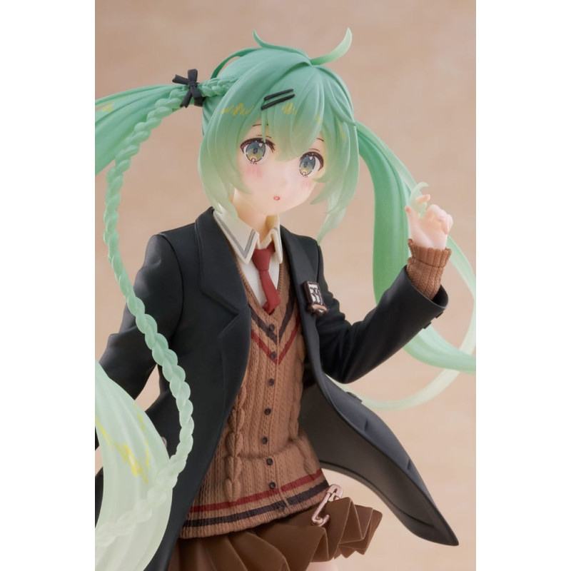 Figurine Hatsune Miku Fashion Preppy 18 cm – Taito Officicielle