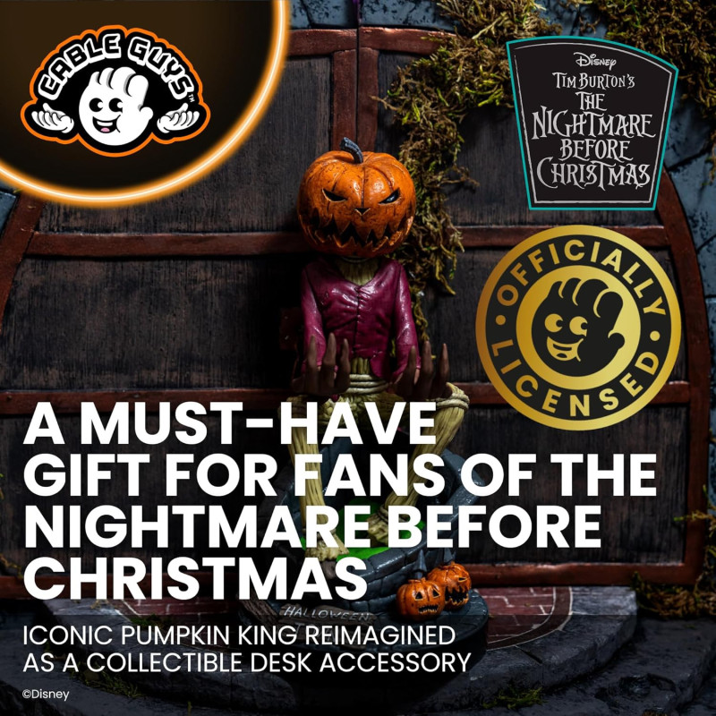 Nightmare Before Christmas - Cable Guy Jack Pumpkin King 20cm