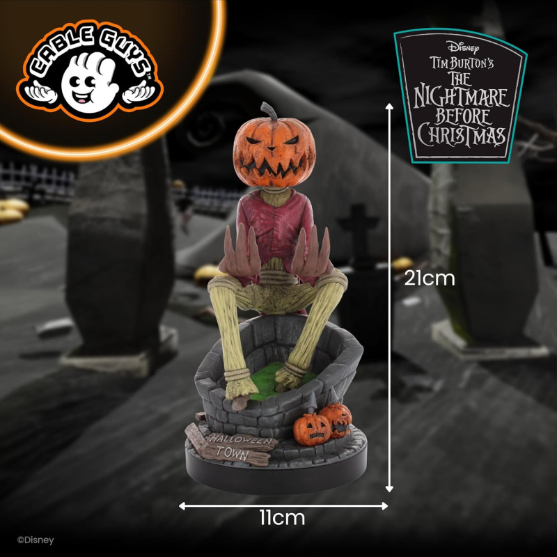 Nightmare Before Christmas - Cable Guy Jack Pumpkin King 20cm