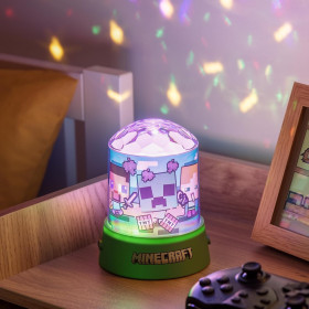 Minecraft - Lampe veilleuse projection
