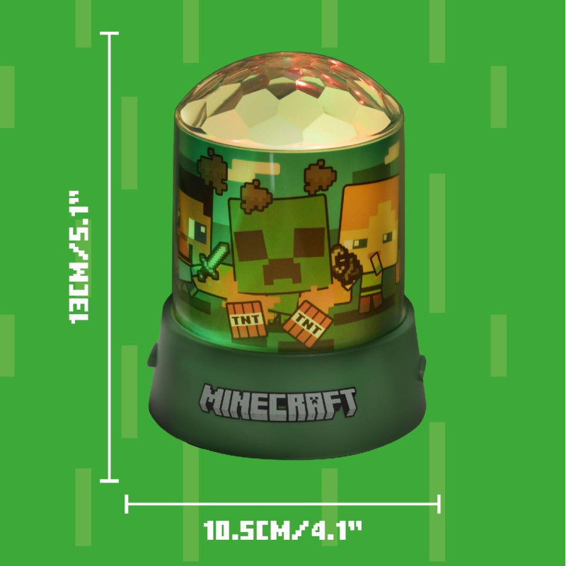 Lampe projection Party Minecraft – Officielle Paladone